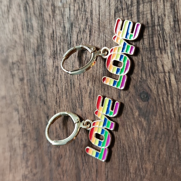 Rainbow Earrings - Picture 2 of 5